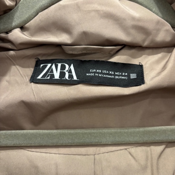 Women's ZARA WATER AND WIND PROTECTION QUILTED ANORAK - Picture 5 of 5